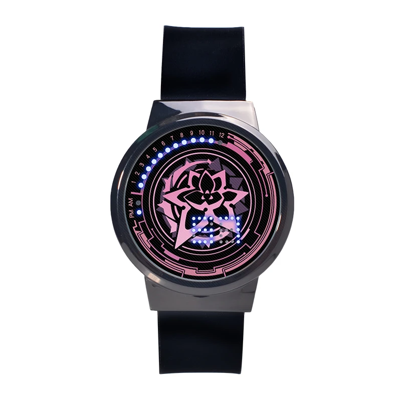 Game Honkai Impact 3 Elysia Fashion Watches Cosplay Star Rail Character Theme Touch Watch Fans Collection Xmas Gift