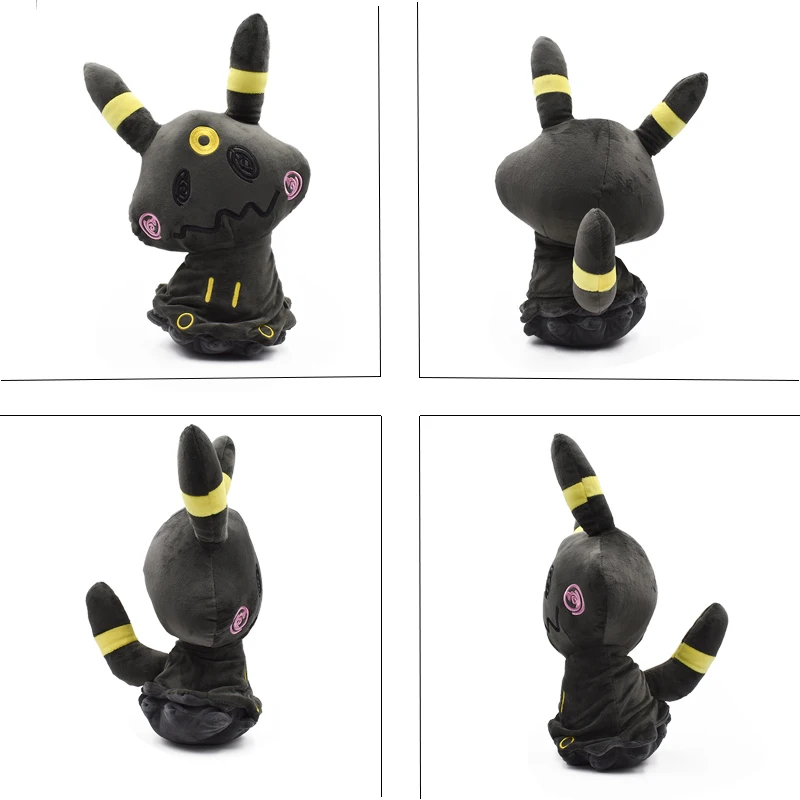 9 Styles Pokemon Plush Toys Mimikyu Cos Umbreon Eevee Sylveon Espeon Vaporeon Leafeon Anime Stuffed Cartoon Peluche Doll 12 Inch