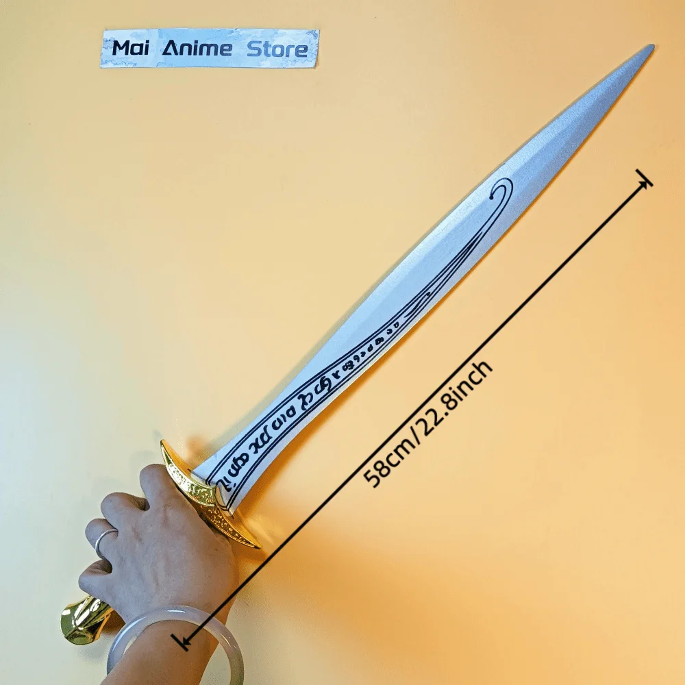 22 pouces anneau Katana Original samouraï sabre Anime Cosplay accessoire Ninja couteau lame en bois épée médiévale véritable japonais Katana cadeau