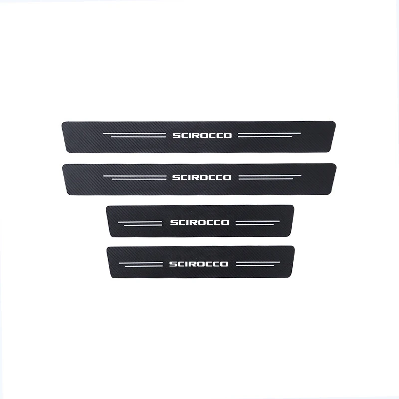 for Volkswagen vw Scirocco 4pcs Car threshold Car sticker car accessories