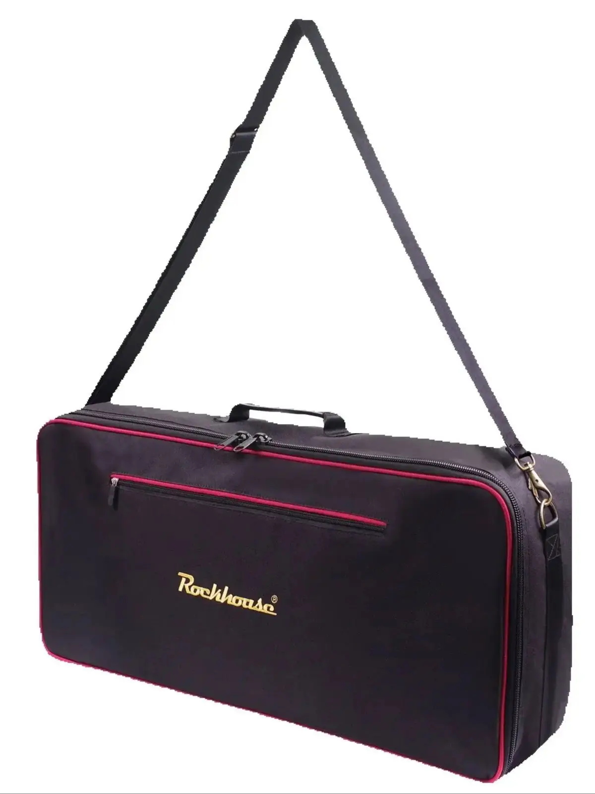 Rockhouse Waterresistant Guitar Pedalboard Bag 600D Oxford pedalboard Carrying Case Gig Handbag Shoulder Bag 3 Sizes Optional
