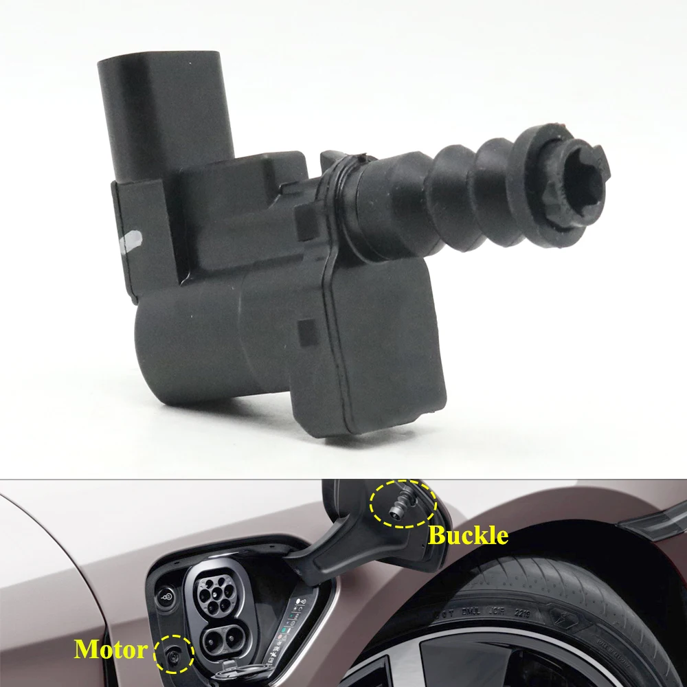 For Porsche Taycan 9J1 2019-2026 Charging Port Cover Spring Rebound Snap Buckle Door Lock Release Control Actuator Motor Switch