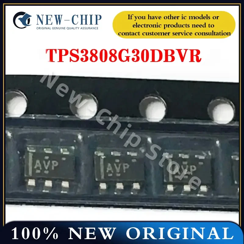 5PCS-200PCS/LOT TPS3808G30DBVR  AVP SOT23-6 New Original TPS3808G30