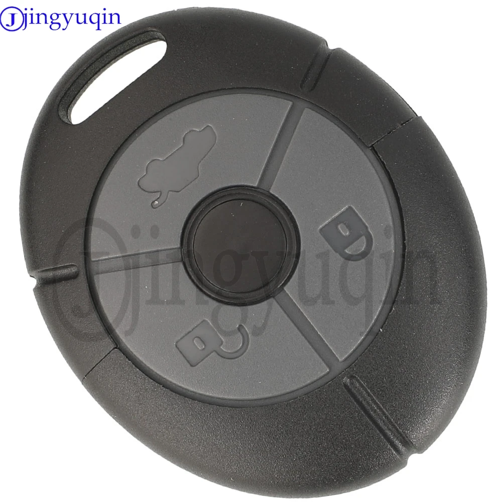 Jingyuqin 3 Buttons car Key Fob Shell Housing For Rover Streetwise MG TF ZR ZS 25 45 Replacement Auto Remote Key Fob Case