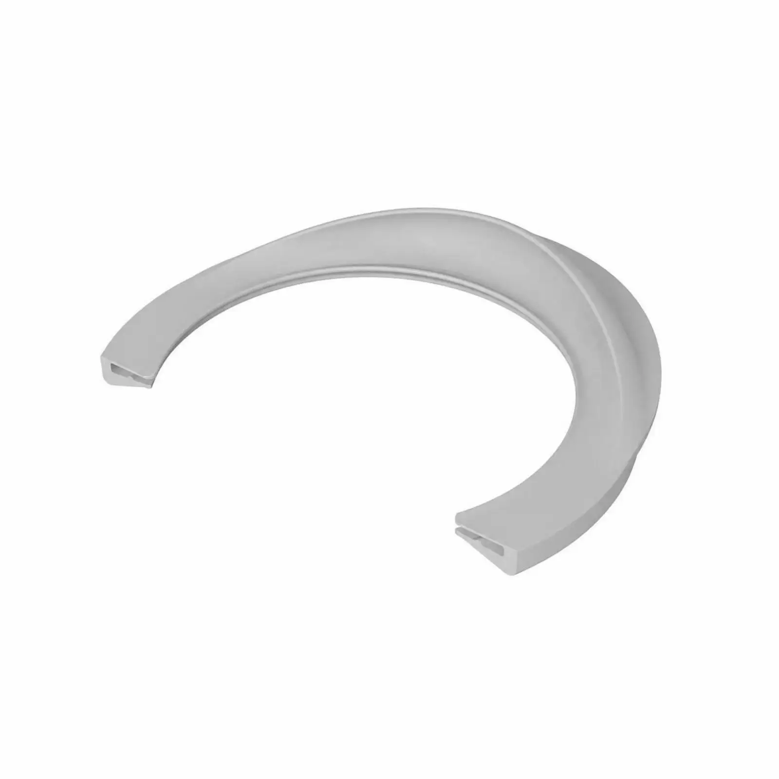 Silicone Plate Rim Anti Spill Food Catcher for Toddlers Seniors Curved Edge Dining Helper