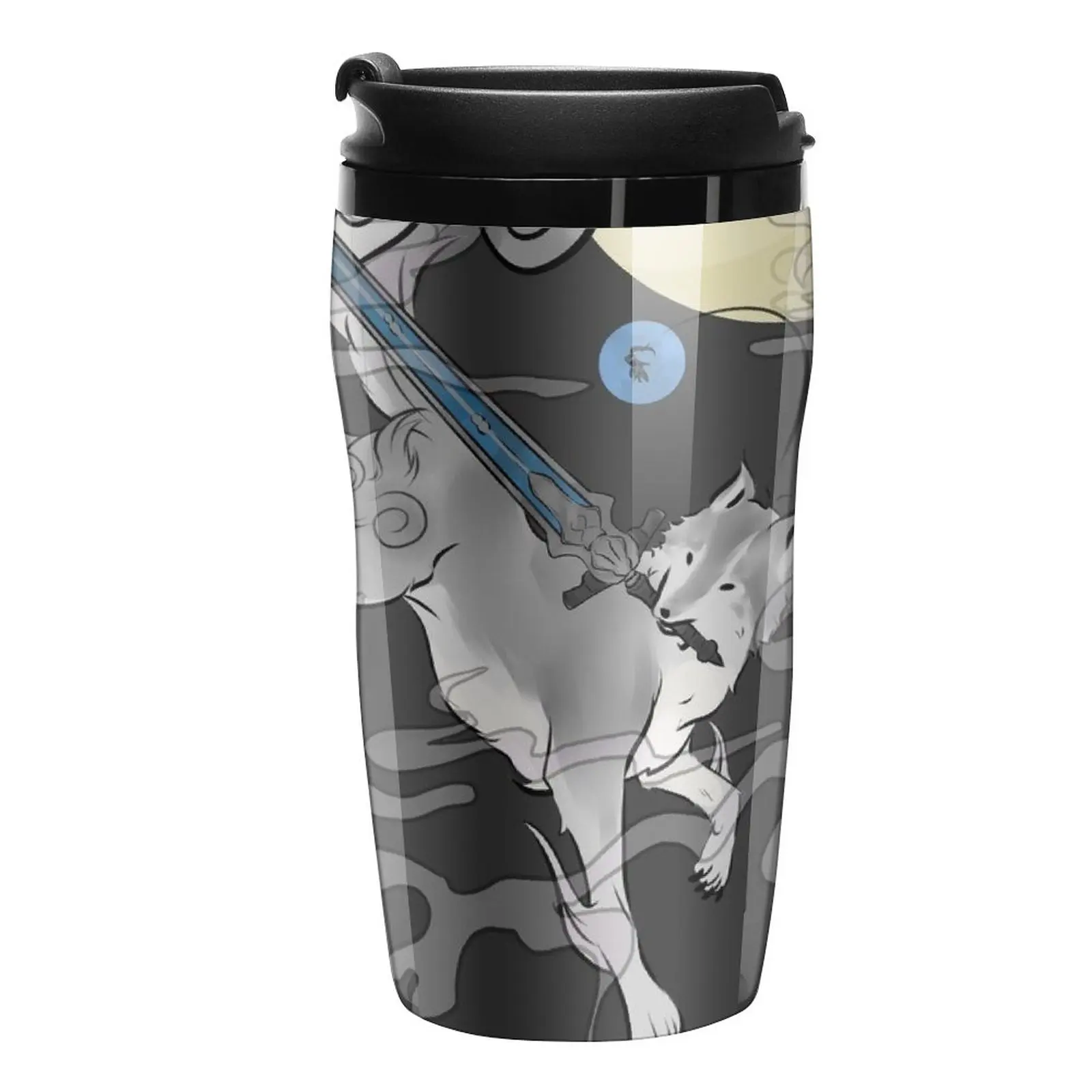 

New The Great Grey Wolf - Sifkami Travel Coffee Mug Unusual Tea Cup Tea Cup