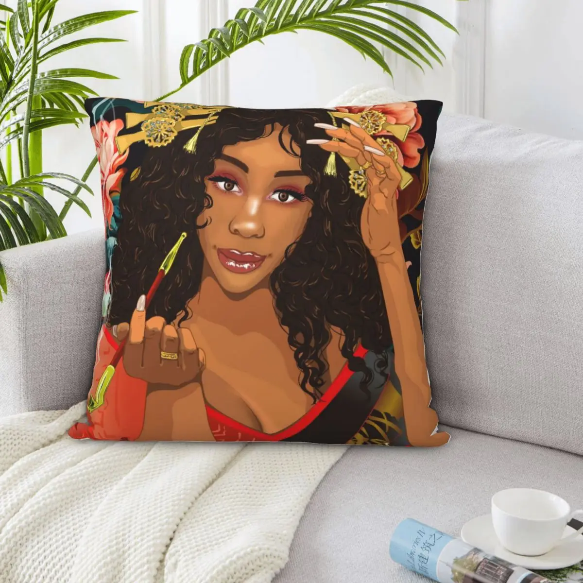 

Sza Singer 002592, наволочка, наволочка для дивана, наволочка Dakimakura, наволочка