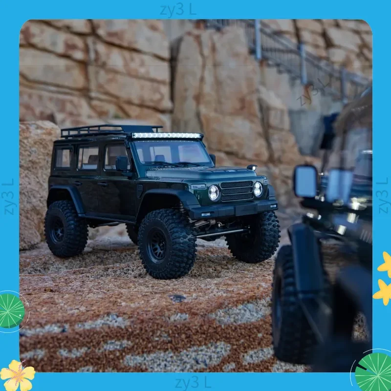 

New Yk4084 1/8 212 Off-Road Vehicle Remote Control Electric Four-Wheel Drive Climbing Car Differential Lock Dual Speed Led Light