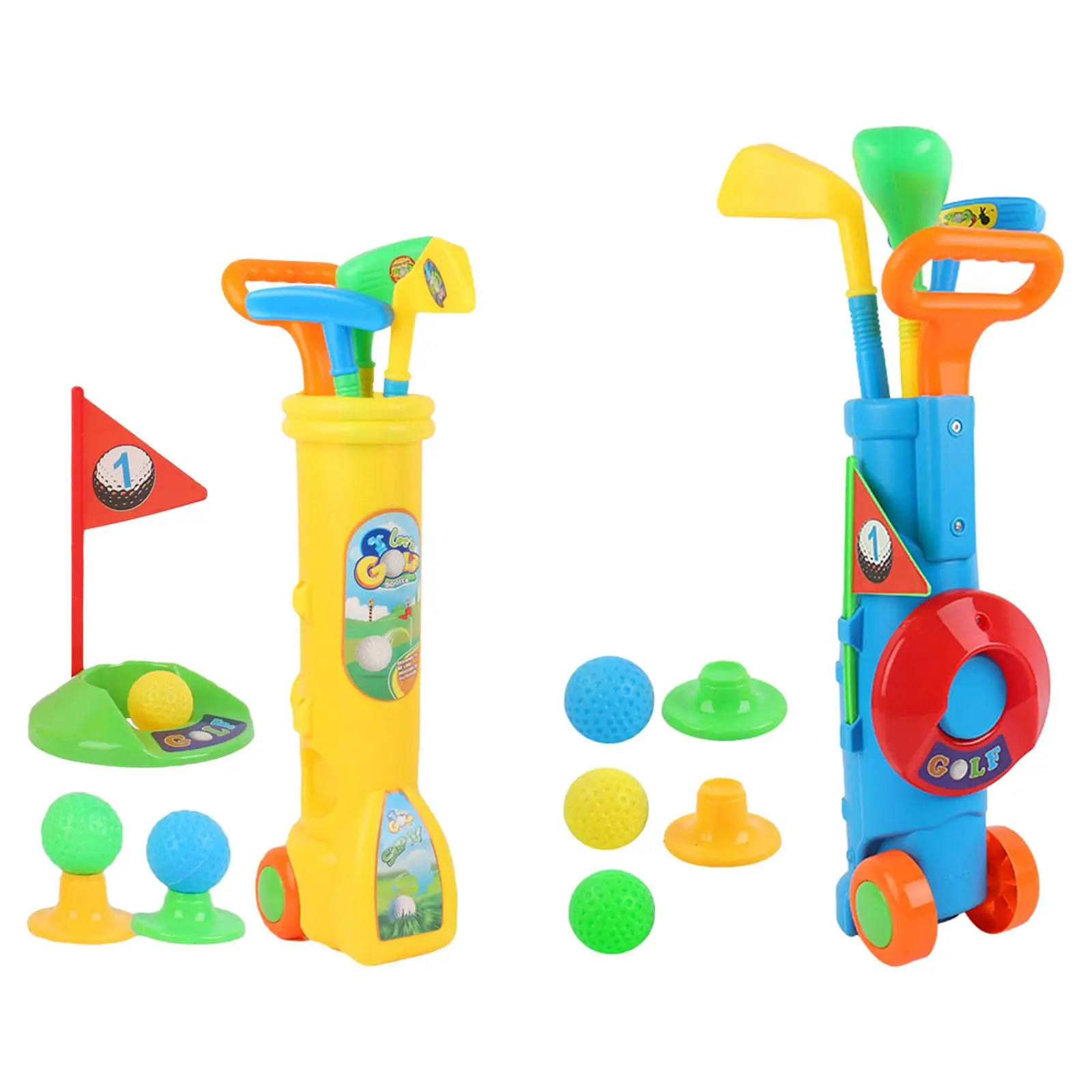 Kids Golf Club Set Toy Motor Skills Toddler Golf Set Birthday Gifts Babies