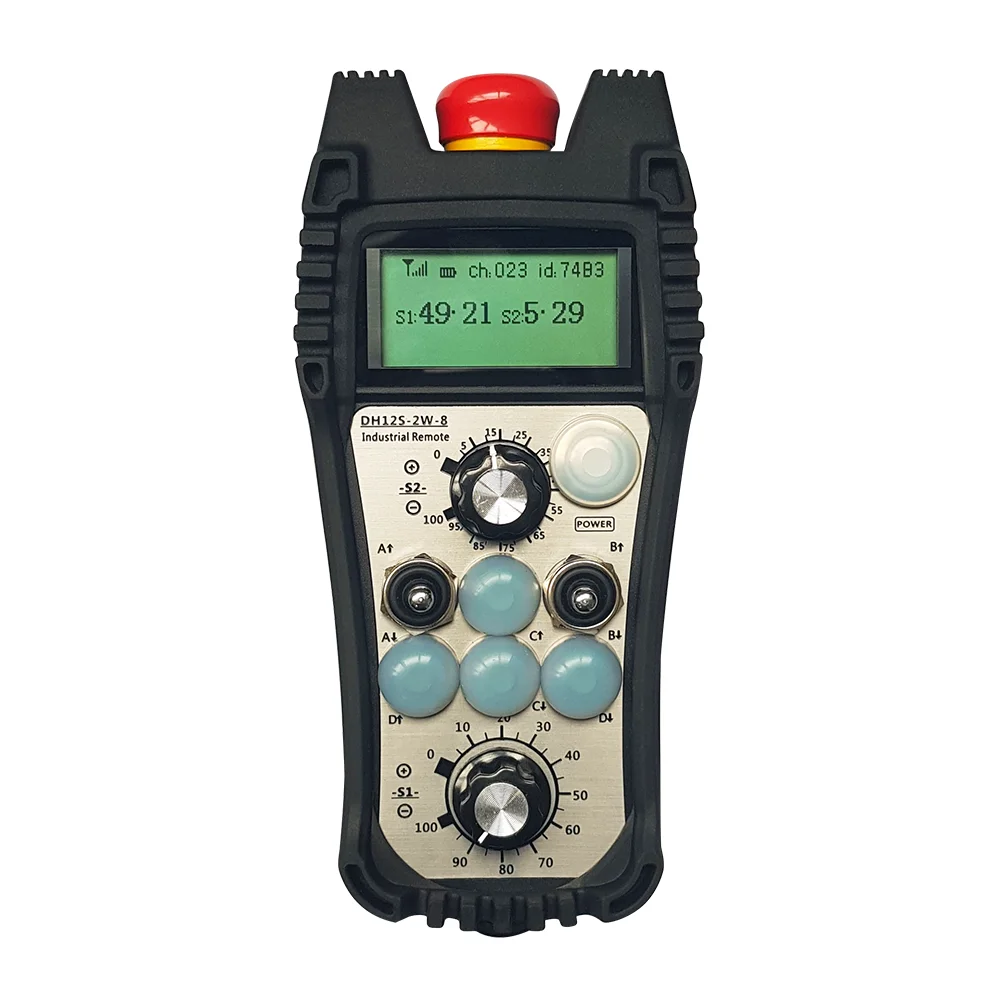 Radio  Industrial Crane Electric Wireless Remote Controller For Hoist Welding Machine Rope Saw Cutting Welding Manipulator