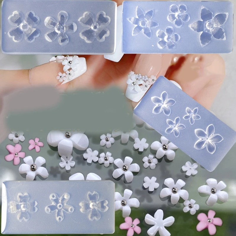 Art Mold UV Epoxy Resin Silicone Mould Three-Dimensional Flower Mold