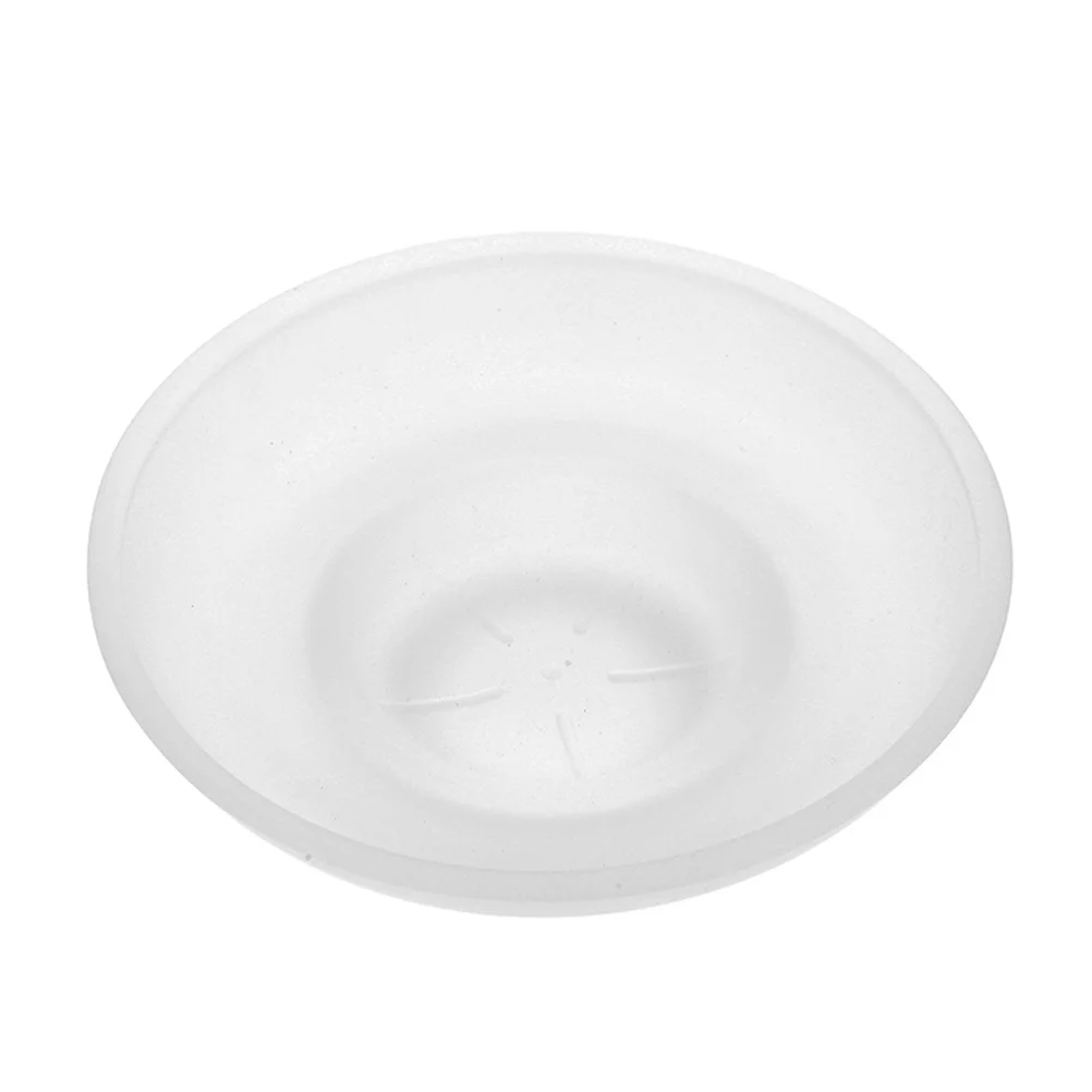 

Transparent Round Glass Soap Dish for Bathroom Vanity Countertop Kitchen Sink Clear Holder Glass Soap Dish