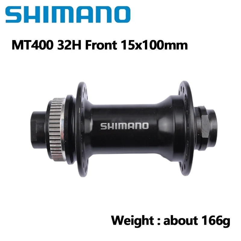 SHIMANO HB-MT400-B 12x148Front Hub FH-MT400 Rear Freehub CENTER LOCK Disc Brake 100x15 mm E-THRU Axle Bicycle Accessories