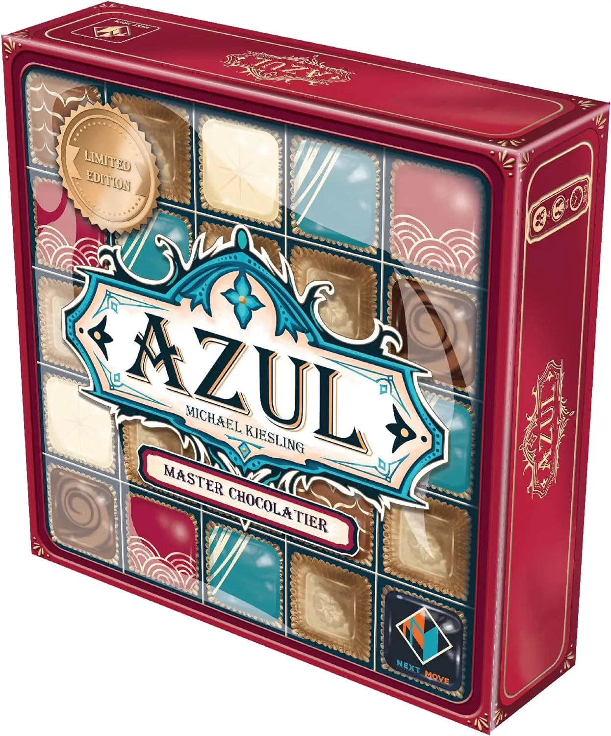 Azul Chocolate Master Chess Board Game - Tile Placement, Suitable for Children and Adults, Suitable for Children Over 8 Years Ol