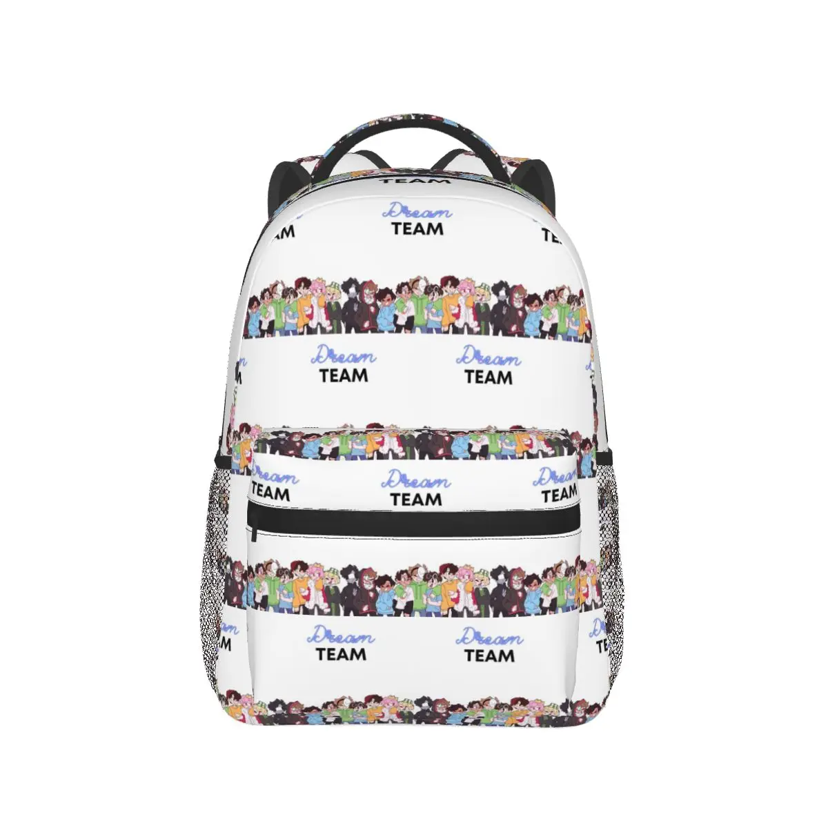

Dream SMP Team Backpack Hot Sale Daypack Large Capacity Kids BookBag School Bag Shoulder Bags for Men Women