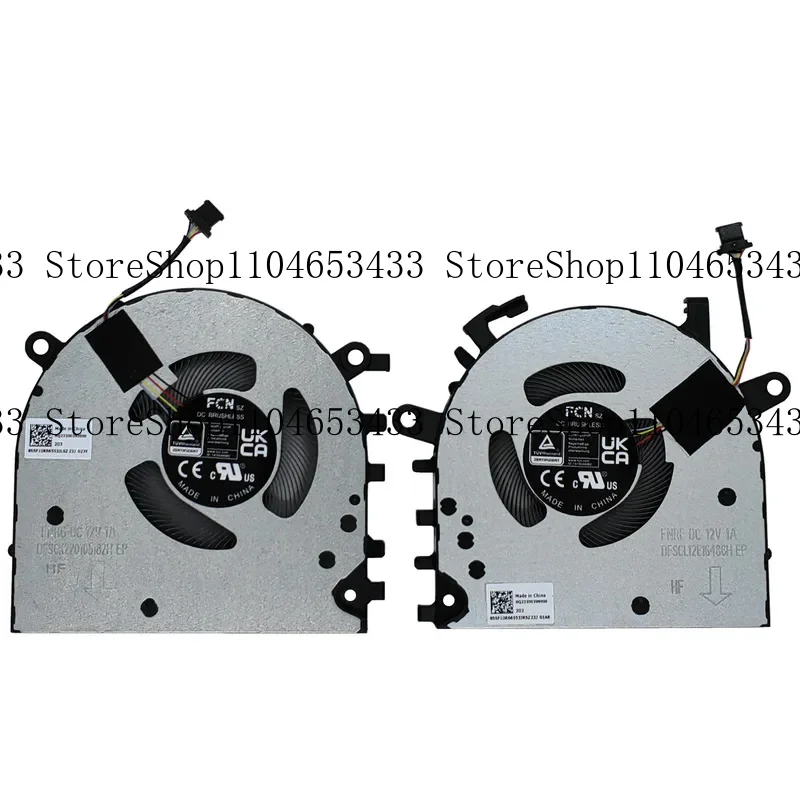 . Новый вентилятор охлаждения процессора и графического процессора для Lenovo XIAOXIN PRO 16 Yoga 16s 2021-летний ноутбук DFSCL12E16486H FNRF DFSCK 220105182   H FNRG DC12V 1