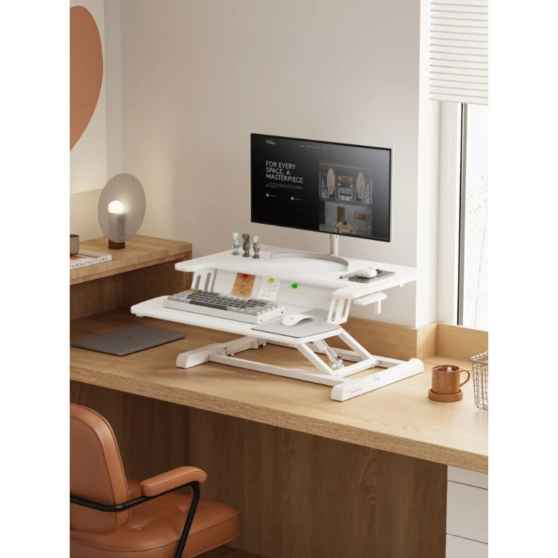 

Office lifting workbench folding height increasing Xiaoxian table