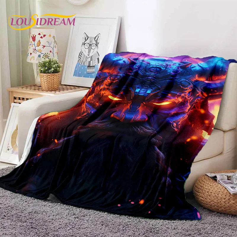 

Nordic Viking Odin Valhalla Valknut Soft Blankets,Keep Warm Throw Blanket Comfortable Blanket for Picnic Beds Sofa Home Bedroom