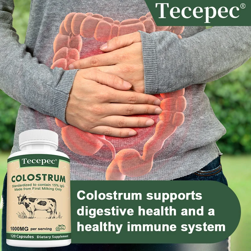 Colostrum Supplement (first Milk Colostrum Only, Standardized To Contain 15% IgG Immunoglobulins) Immune and Digestive Health