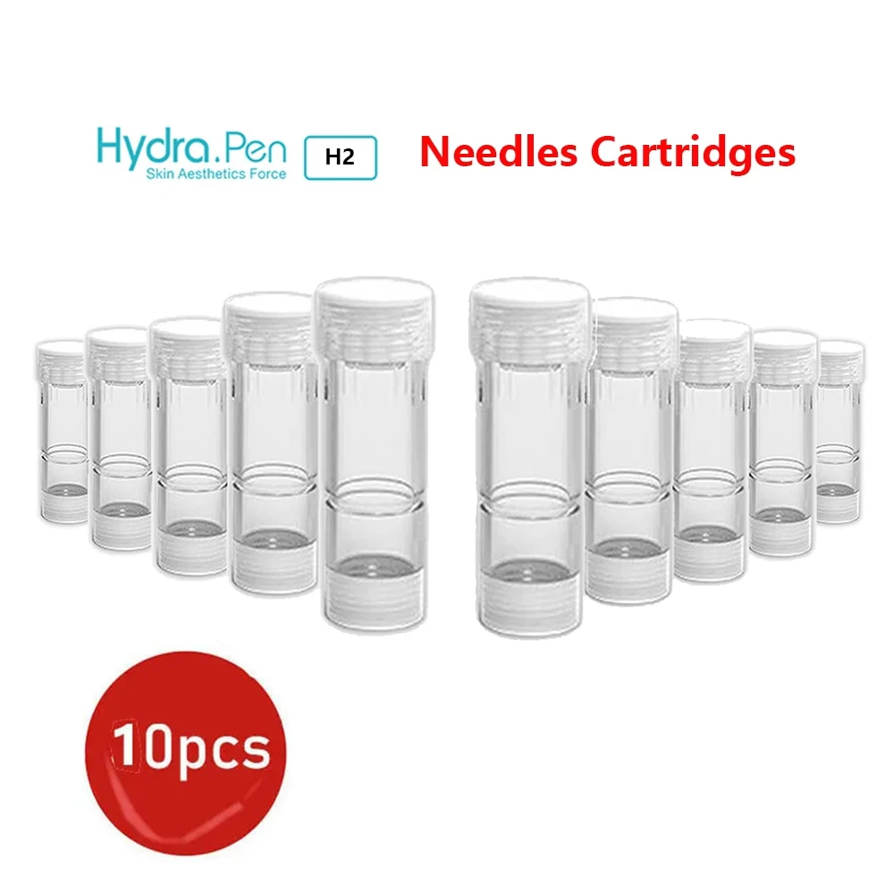 10 pieces Hydra.pen H2 Original Replacement Cartridges - Replacement Parts for Hydrapen H2 - 12/Nano pins