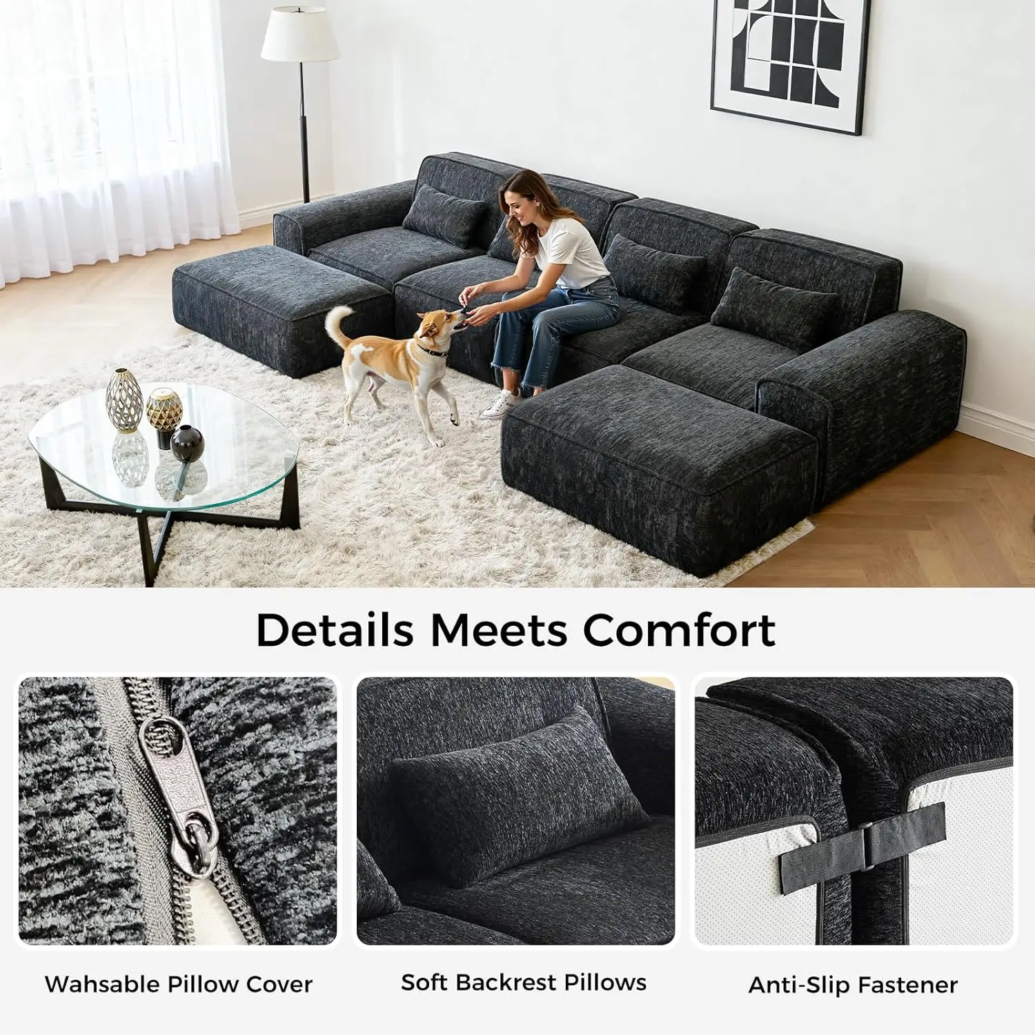 Thumbnail 3 - #35 Best Rated Modular Sectional Sofas to Buy in 2026