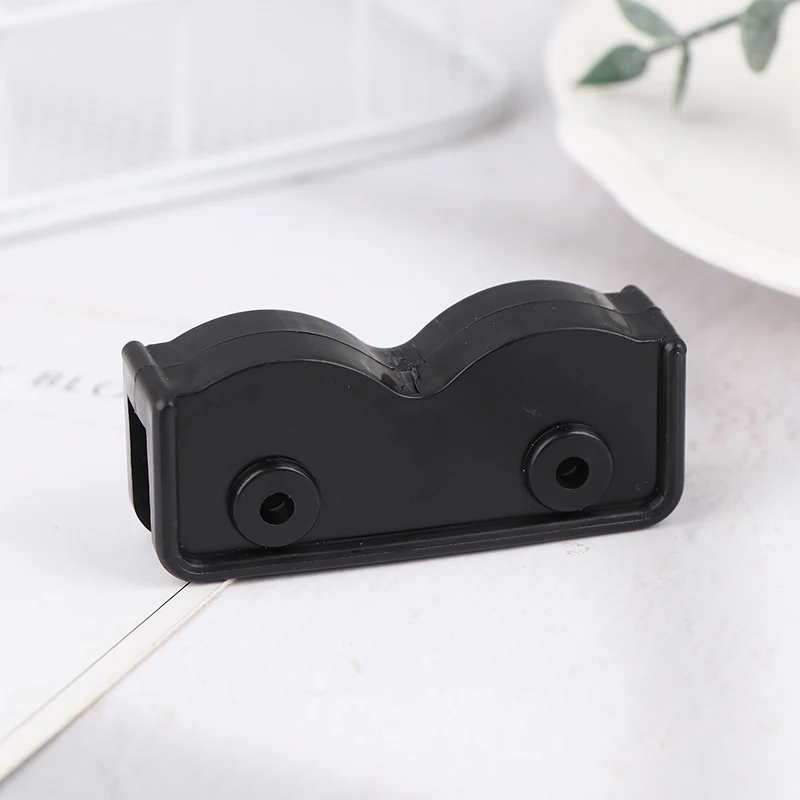 1Pc Tent Replacement Connector Gazebo Awning Tent Connector Black Plastic Rectangular Bracket Tent Outdoor Camping Accessories