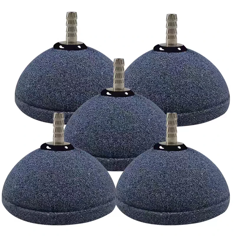 Aérateur de pierre à bulles d'air pour Aquarium, pompe pour Aquarium, plaque d'oxygène hydroponique, pompe à Air, accessoires pour Aquarium 60/80/100mm