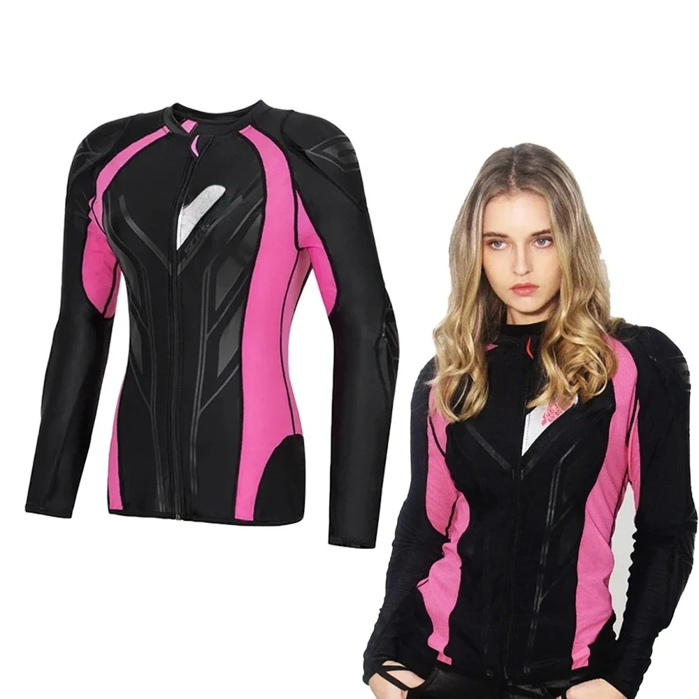 Mesh Jacket Suit Motorcyclist Riding Safety Body Armor Women Motorcycle Jacket With Armor Scoyco Motorbike Adventure