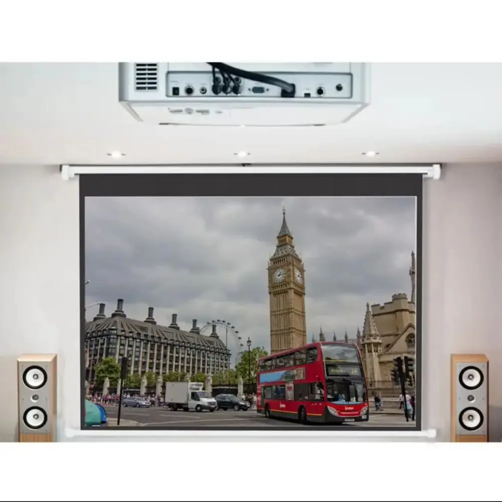 3D HD Home Theater Electric Motorised Projector Screen