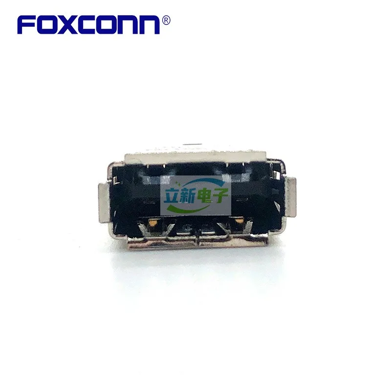 Foxconn UB0112C-4FK1-4F USB-A Moederbord In Lijn Connector Spot Voorraad