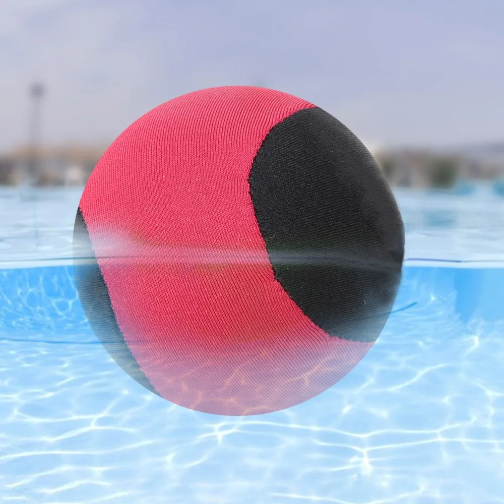 2PCS Ball Durable Water Bouncy Ball Blue Green Black Red Swimming Pool Ball Water Skipping Ball Swimming Pool
