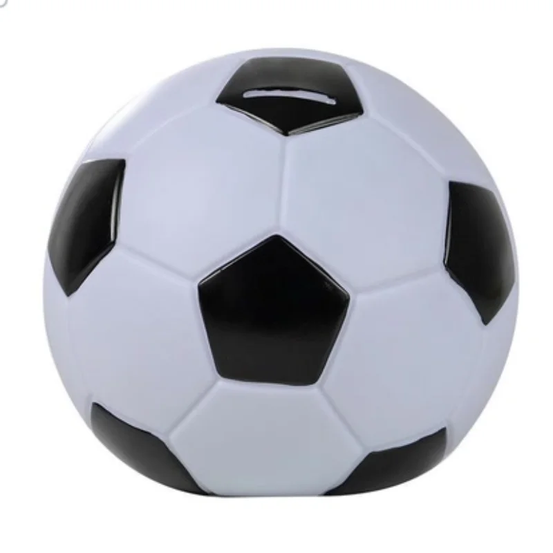装飾貯金箱 サッカー型 装飾貯金箱 サッカー型 コインポット 寝室 貯金箱 装飾 貯金箱
