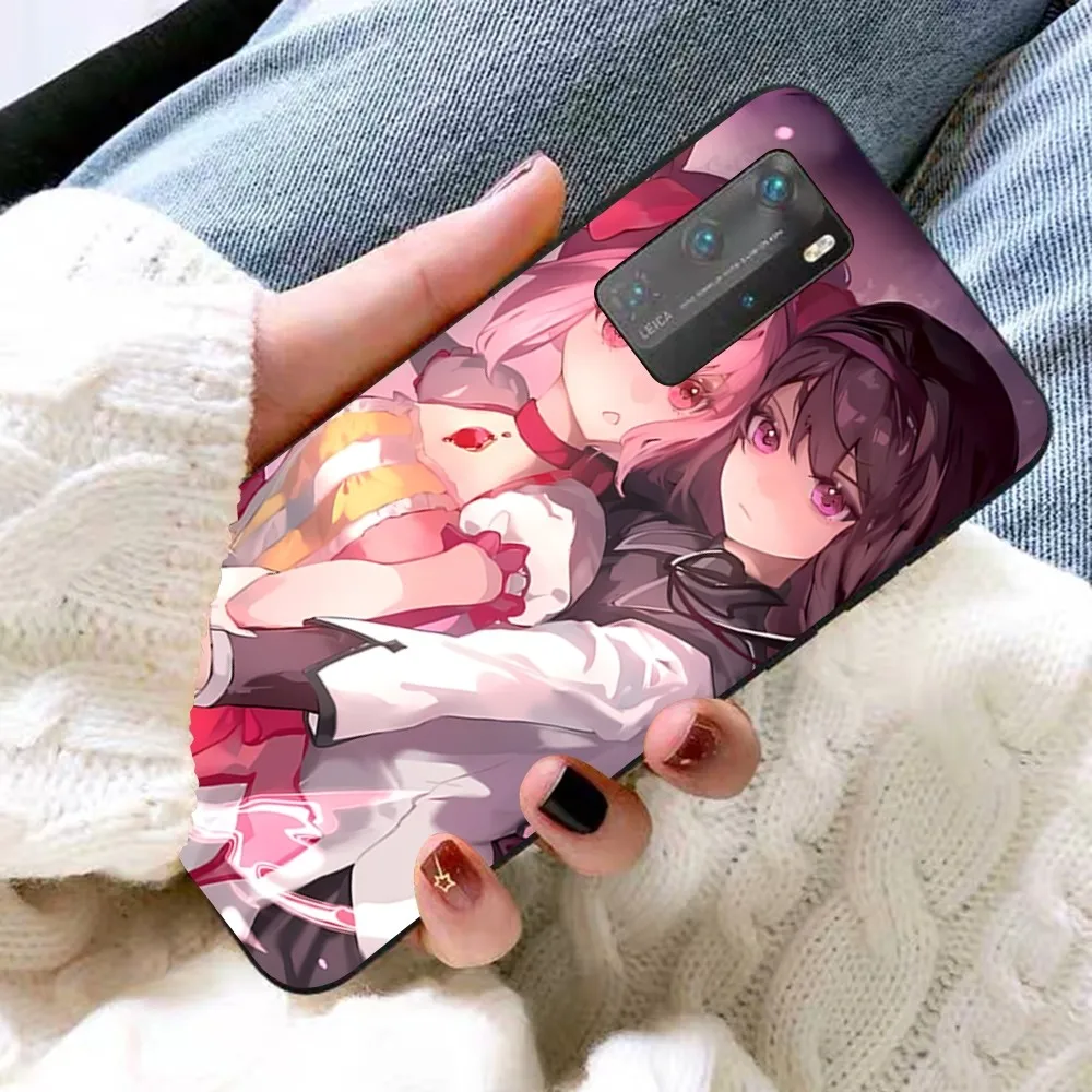 Magical Girl Madoka Magica Phone Case For Redmi 8 9 10 pocoX3 pro for Samsung Note 10 20 for Huawei Mate 20 30 40 50 lite