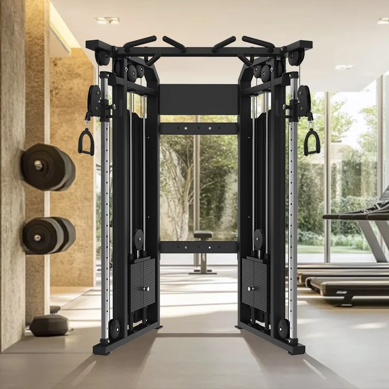 Multi Functional Cable Crossover Machine Functional Trainer Machine Gym Equipment Pulleys System with High Quality Steel Mades