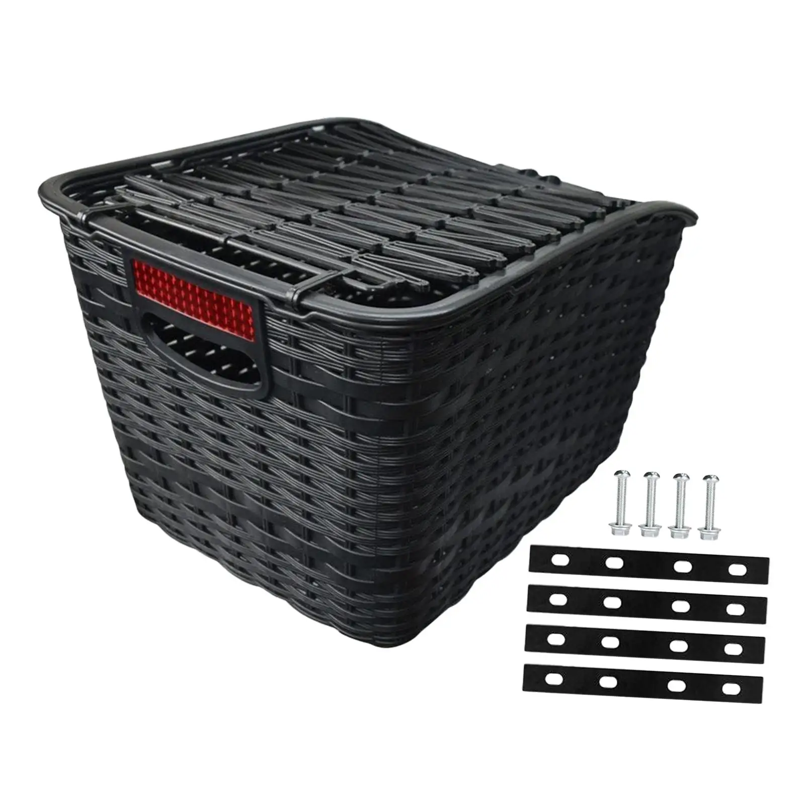 Bike Basket Rear Bicycle Basket Rear Removable Dogs Carrier Sundries Organizer