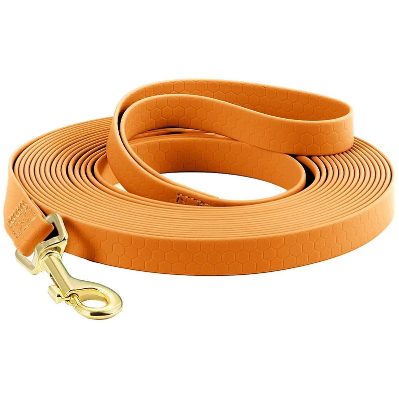 NONE Hundeleine, lange PVC-Leinen, 3 m, 6 m, 9 m, 12 m, 15 m, leicht zu reinigen, wasserdicht, Spaziertraining, langlebig, für große, mittelgroße und kleine Hunde 6