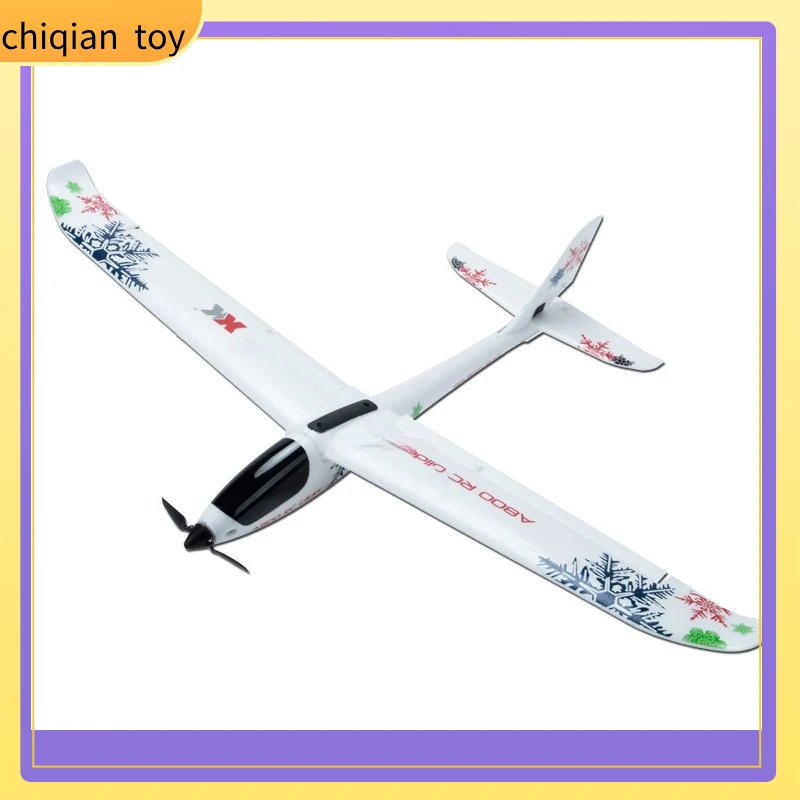 

XK Weili A800 four-way fixed wing remote-controlled glider stunt rolling aircraft electric model toy F959