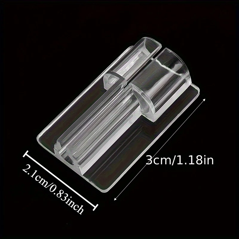 30PCS Clear Mobile Phone Charging Cable Holder - Protective Transparent Clip Data Wire with Easy Management and Organization
