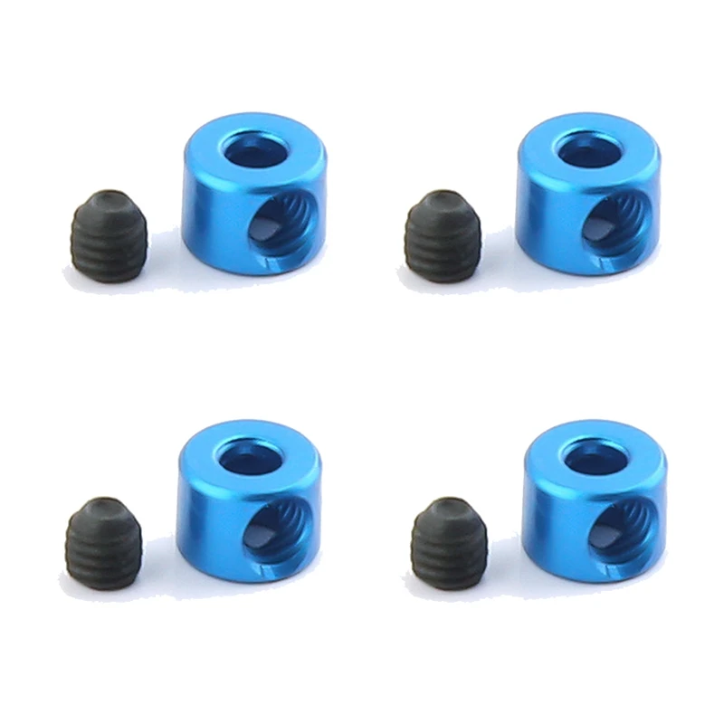 Sway Bar Lock Nut Paint Stir Sticks Anti Roll Bar Limit Buckle For Tamiya RC Car ,4Pcs/Lot Metal