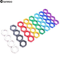 4Pcs 17mm Wheel Hex Hub Nuts Mount for 1/8 Scale RC Crawler Car Traxxas X-MAXX 77086-4 HSP TRX4 1:8 RC Upgrade Parts