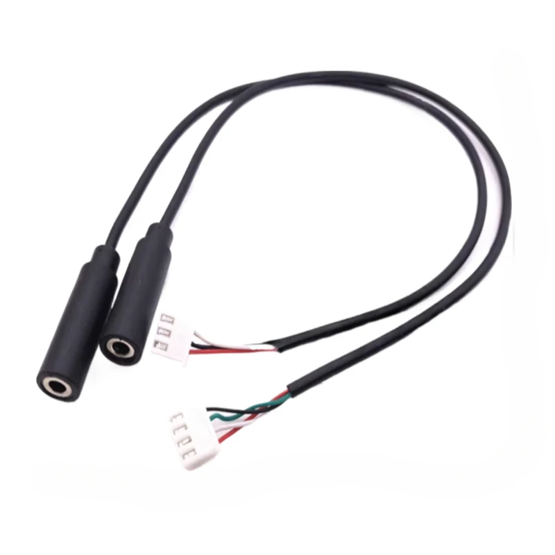 1/5/10/50pcs/Lot 3.5mm Male and Female audio cable to PH2.0-3P 4P headphone speaker output test cable inlet JST 2.0mm pitch 30CM