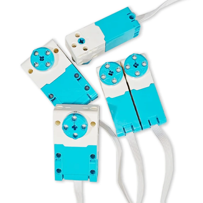 1-3Pcs SPIKE Core Motors 45678 45602 Large/Medium Motor Parts DIY Servo Education Bricks for School Electronics Toy Kids Gift