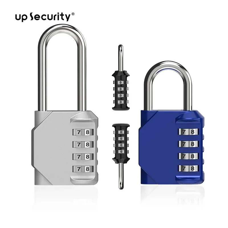 Reizen Hangslot Anti-diefstal Rugzak Klein Hangslot Resetbaar 3/4 Cijfercombinatie Koffer Wachtwoord Codeslot Bagage Hangslot