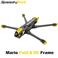 SpeedyBee Mario Fold 8 DC 8 inch Long Range Frame For 2812 Motor O3 Air Unit for RC Racing Drone Quadcopter kit