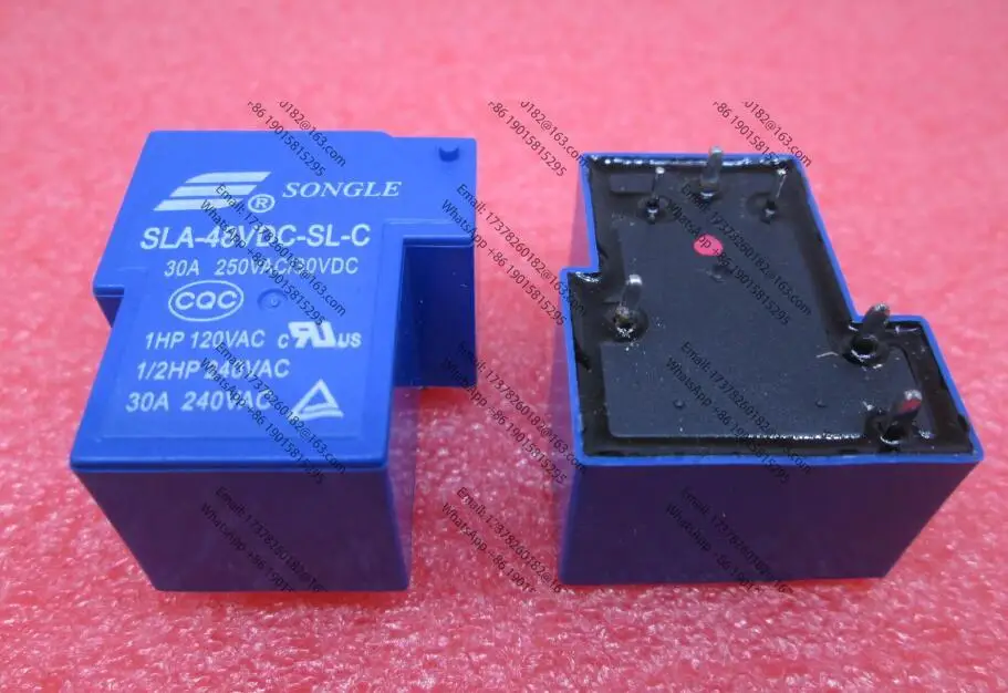 

ГОРЯЧАЯ НОВОЕ реле SLA-48VDC-SL-C SLA-48VDC SLA 48VDC 48V 30A 48VDC DC48V SONGLE DIP6