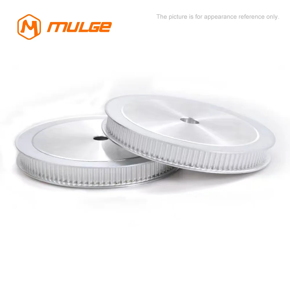 Imagem -02 - tipo Sincronismo Polia 90t 100t 120 Dentes Chaveta Furo Furo Circular mm 10 mm 12 mm 28 mm 30 mm para Htd 5m Correia Dentada Largura 15 mm 20 mm 5gt Htd5m-af