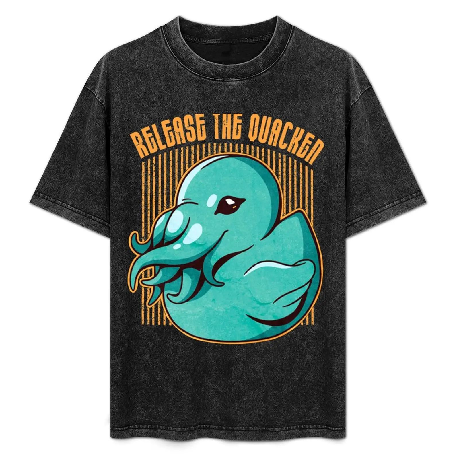 

Release The Quacken Cute Octopus Duck Kraken T-Shirt for a boy man t shirt basketball graphic tees shirts men graphic
