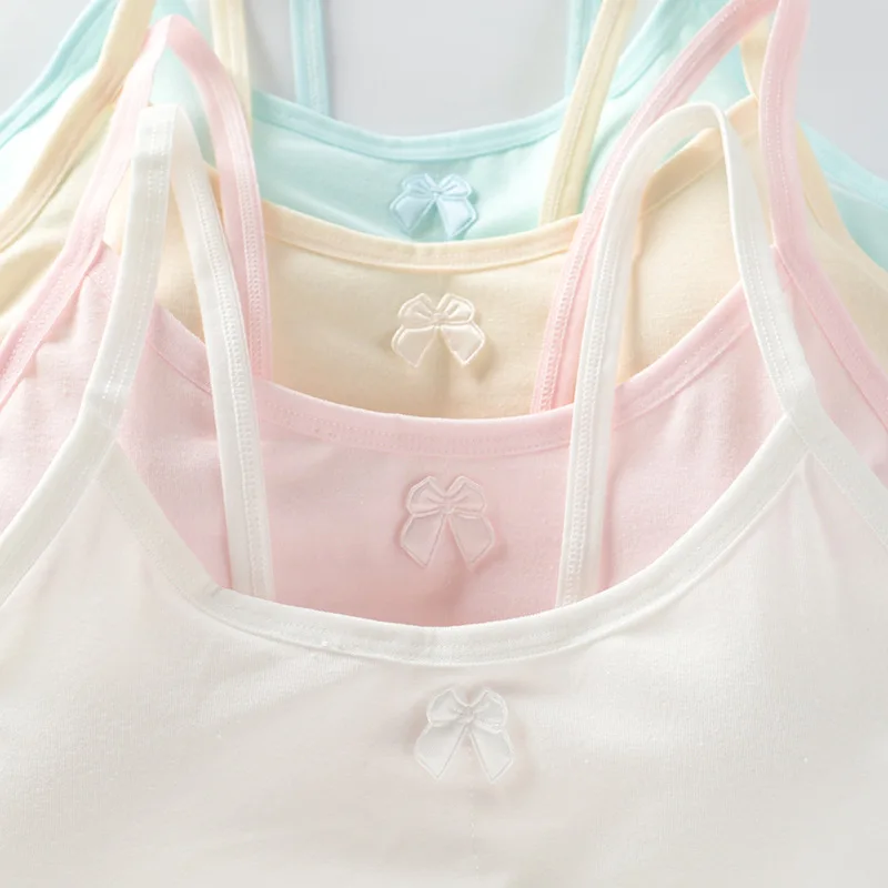 New Children's Bra for Puberty Stage Junior School Girls' Bra Older Children's Girls' Bra Girls' Underwear Vest Girls' Bra