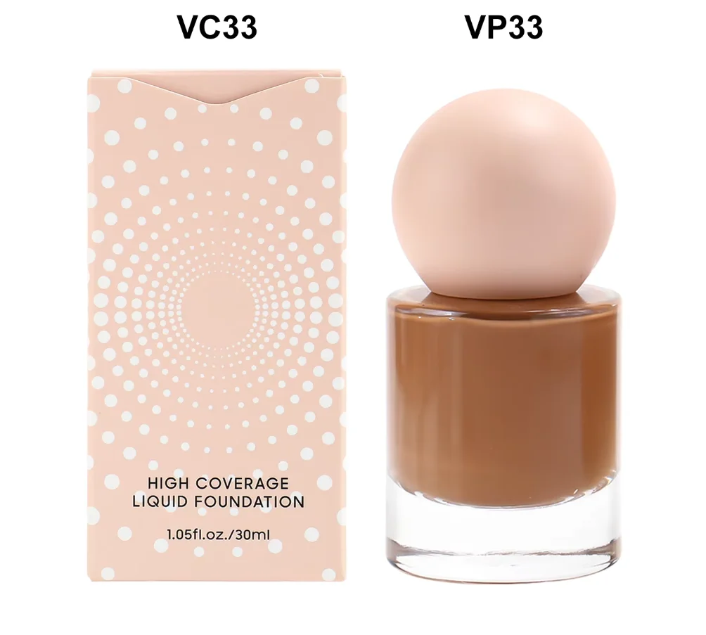 ماكياج الأساس السائل العلامة الخاصة التغطية الكاملة ماتي الأساس للماء طويلة الأمد مستحضرات التجميل النباتية بالجملة 5PCS