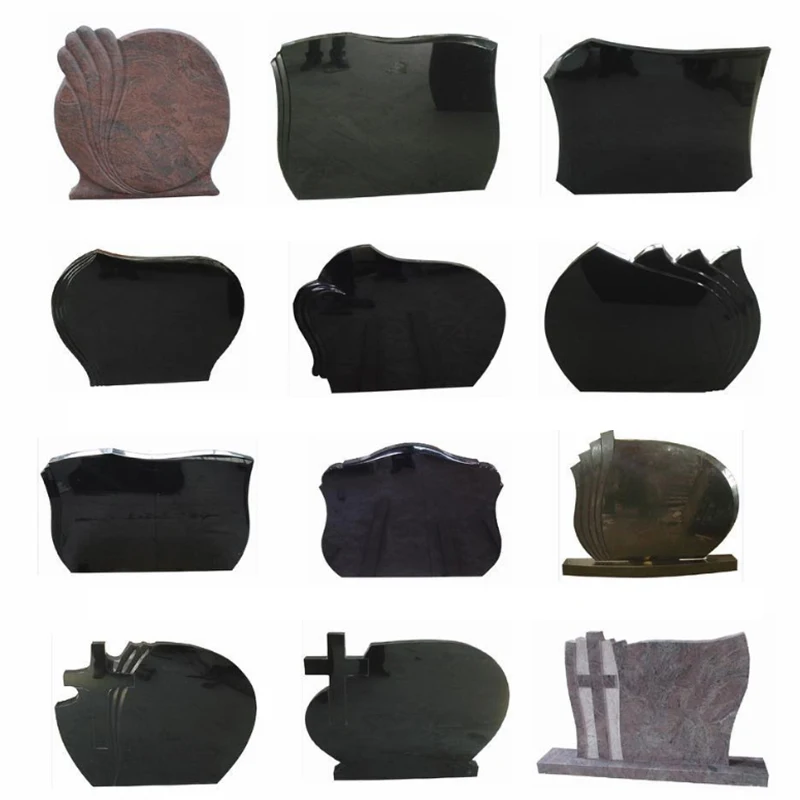 تخصيص مقبرة القبر الجنازة المجنح ملفوفة على شكل قلب أحجار الرخام شواهد القبور وأحجار القبور